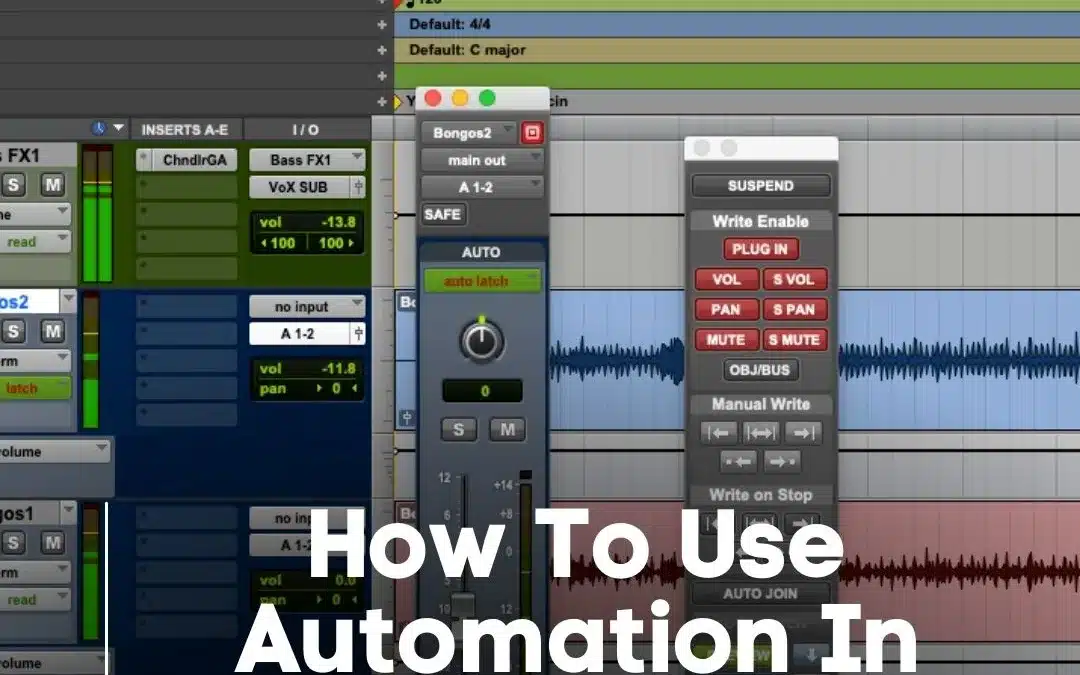 How To Use Automation In Pro Tools