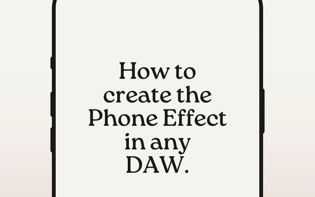 How to Create the Phone Effect