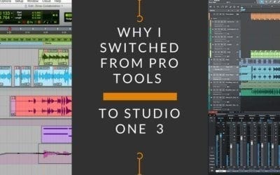 Why I Switched from Pro Tools to Presonus Studio One 4