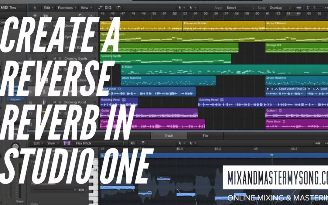 Create A Reverse Reverb In Studio One  