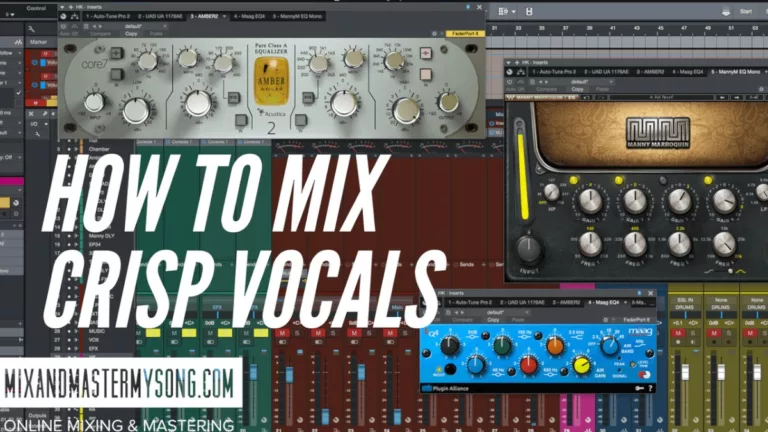 How To Mix Crisp Vocals