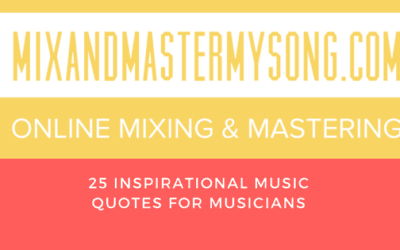 25 Inspirational Music Quotes for Musicians