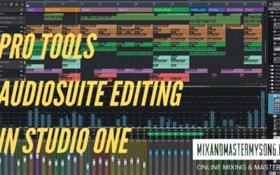 Pro Tools AudioSuite Editing in Studio One