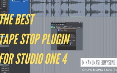 The Best Tape Stop Plugin for Studio One 4