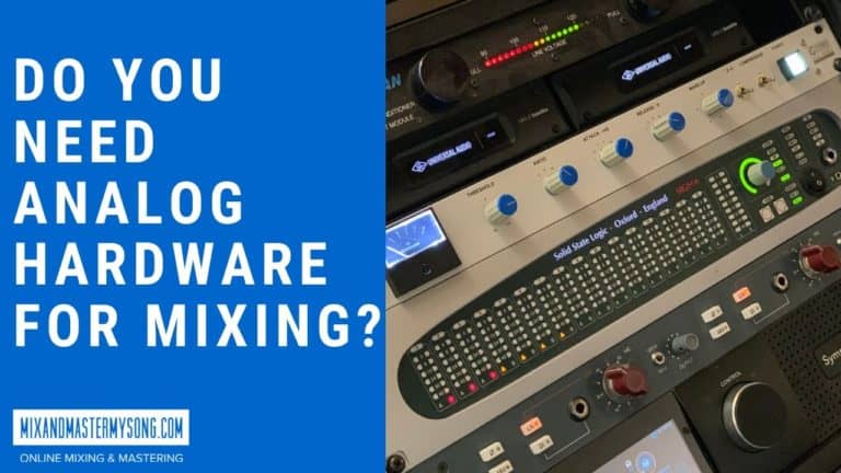 Do You Need Analog Hardware for Mixing_