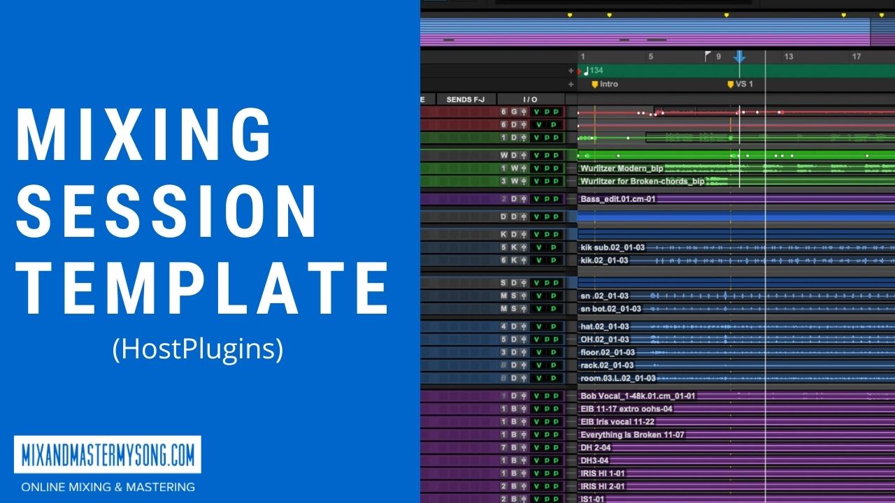 Mixing Session Template