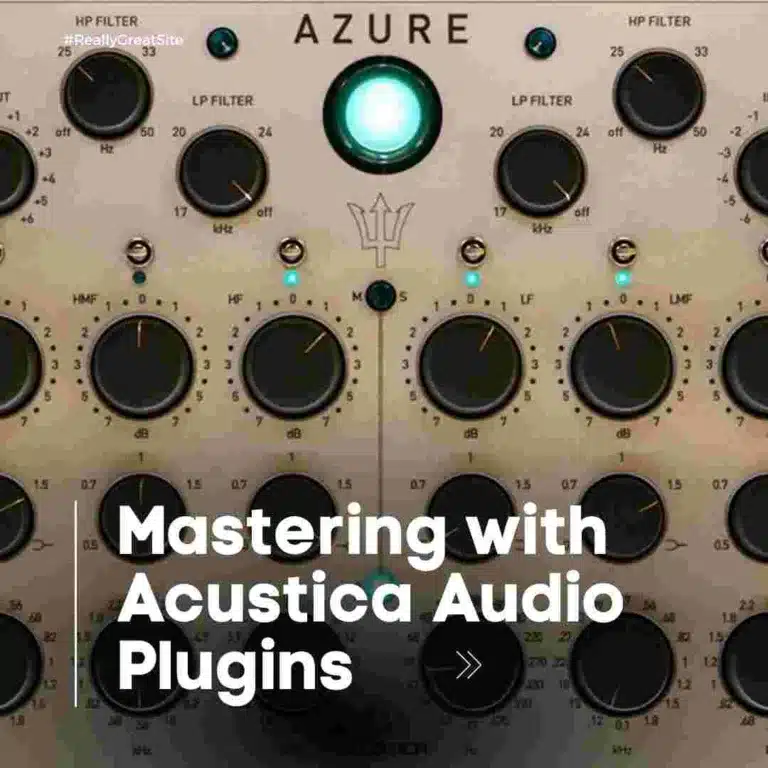 Mastering with Acustica Audio Plugins