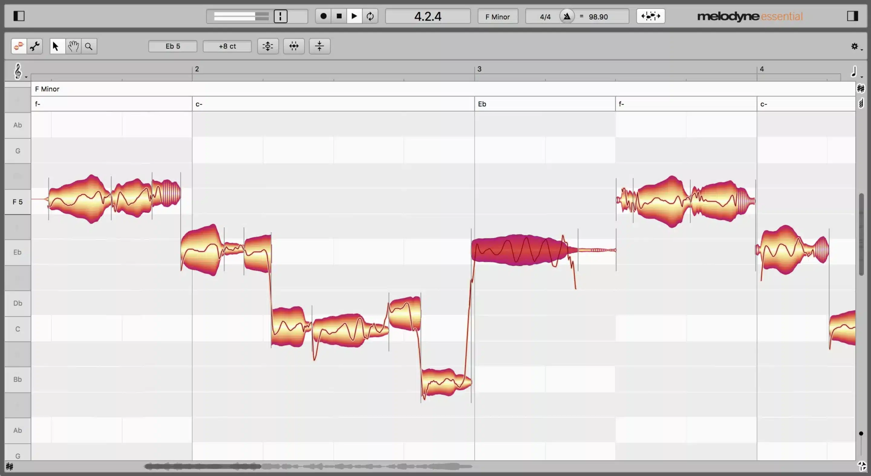 How to use Melodyne