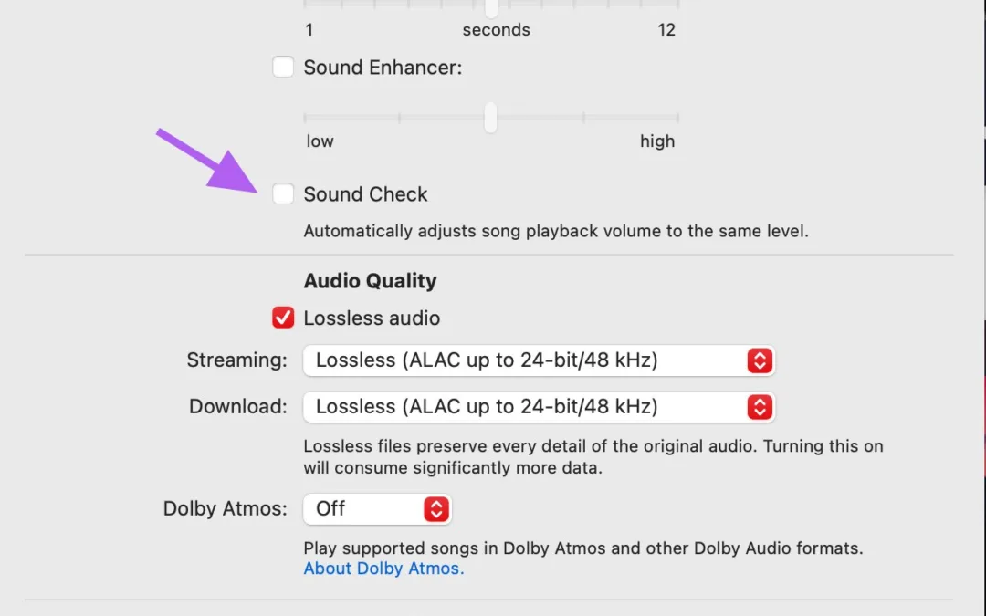 How to Turn Off Sound Check in Apple Music