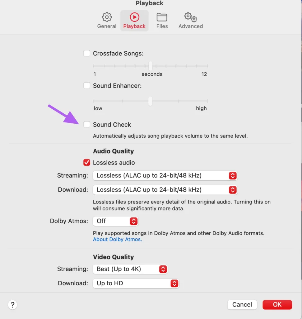 How to Turn Off Sound Check in Apple Music 