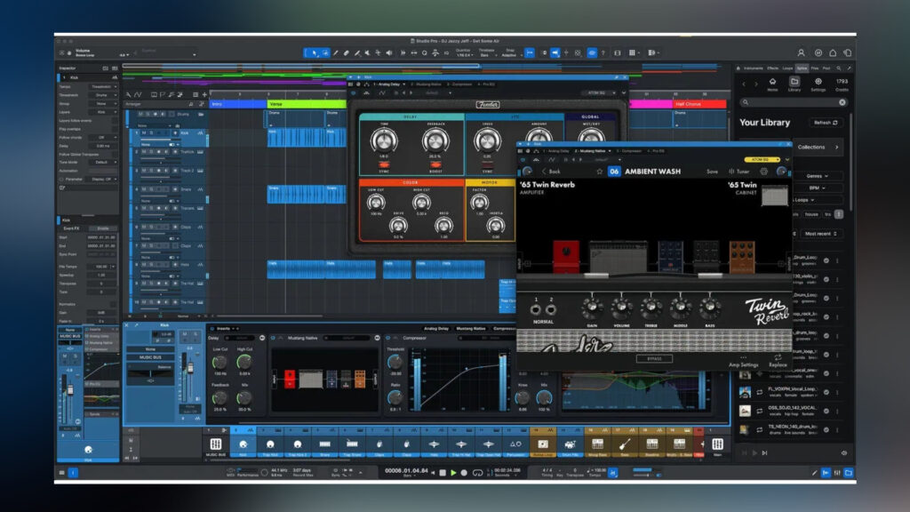 Fender Studio Pro 8 my mixing and mastering daw of choice 