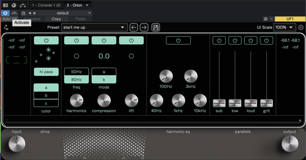 Orion Plugin