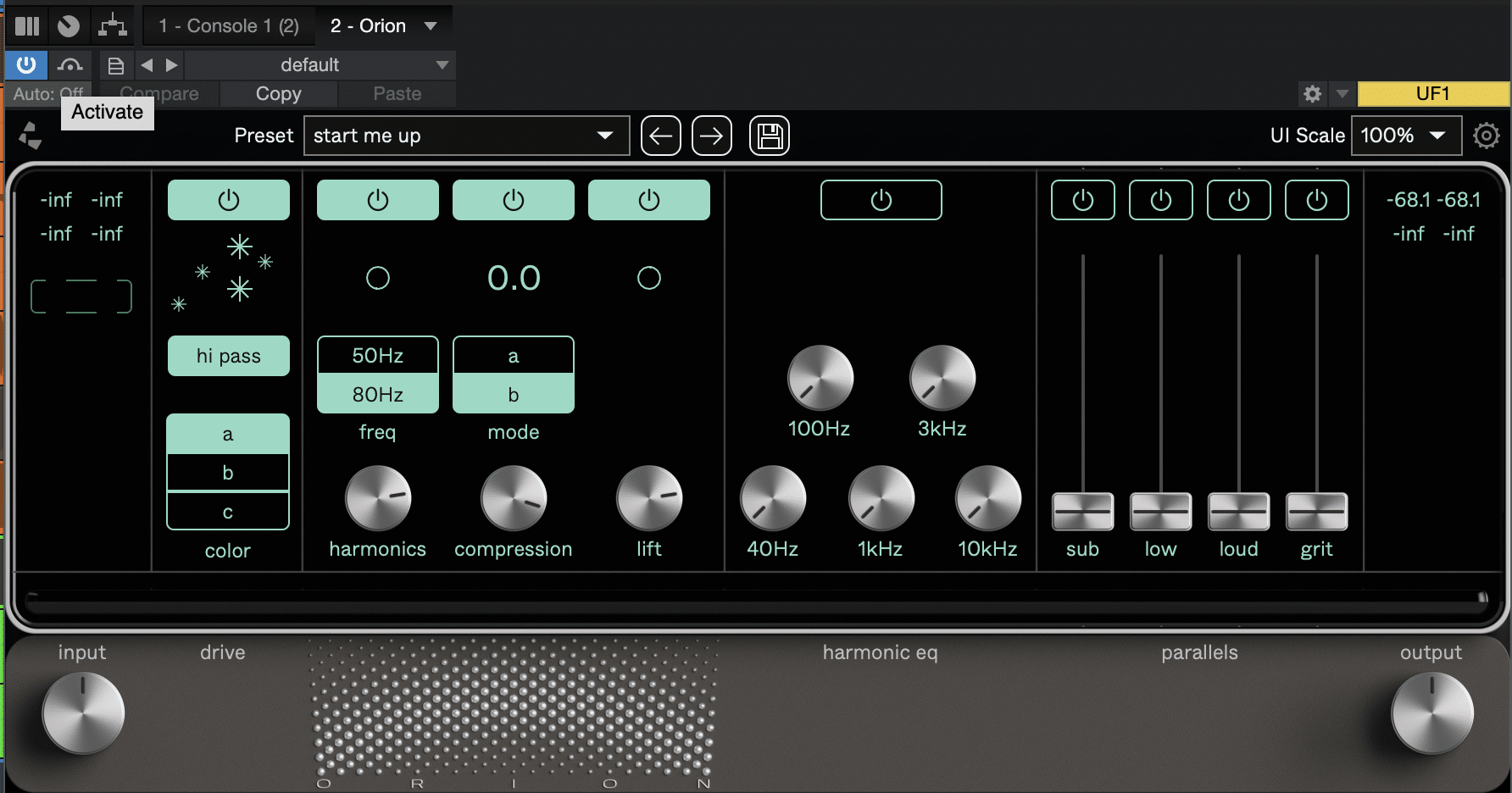 Orion Plugin