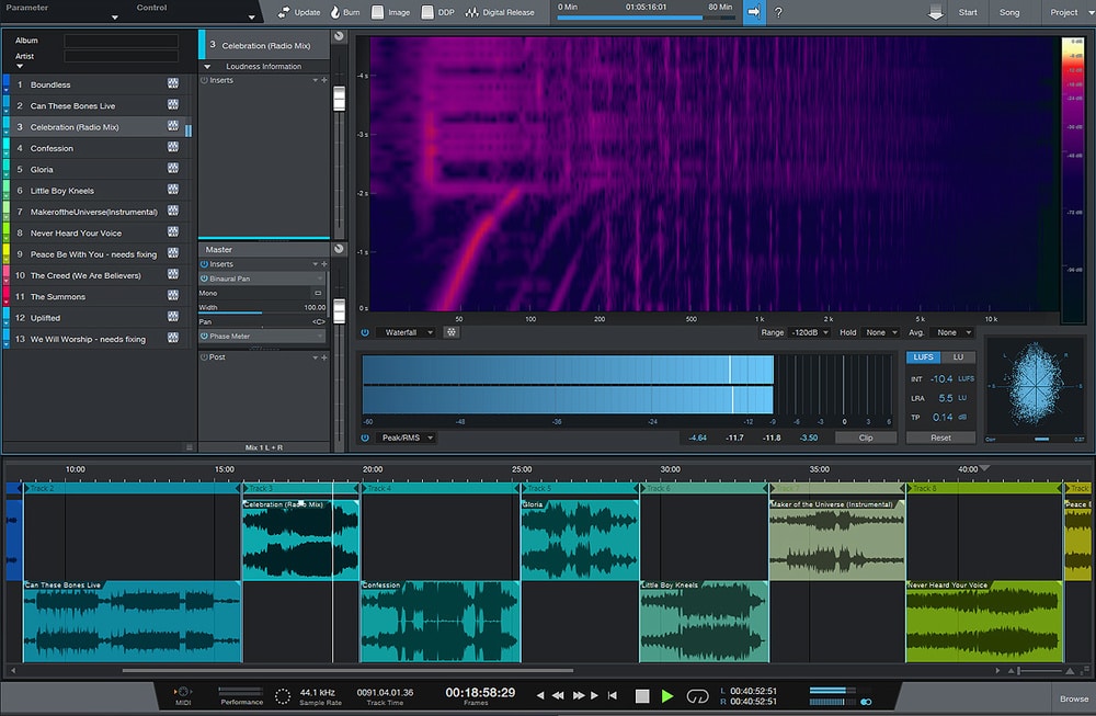 Mastering with Studio One