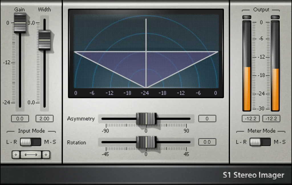 Waves S1 Stereo Imaging plugin